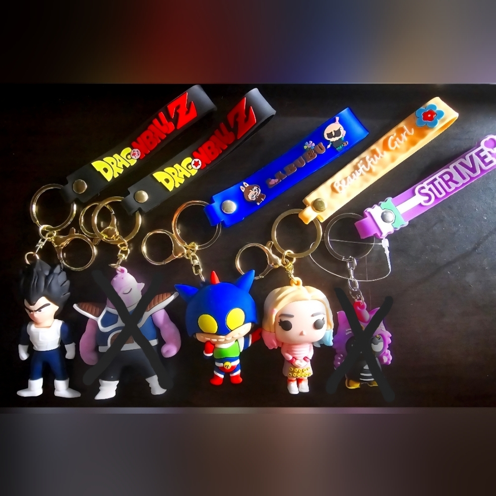 (Pick 1) Keychain / Bag Charms NWOT
